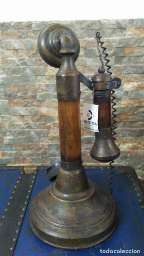 Vintage: RELOJ TEL&Eacute;FONO DE ATREZO (GRAHAM BELL) - Foto 6