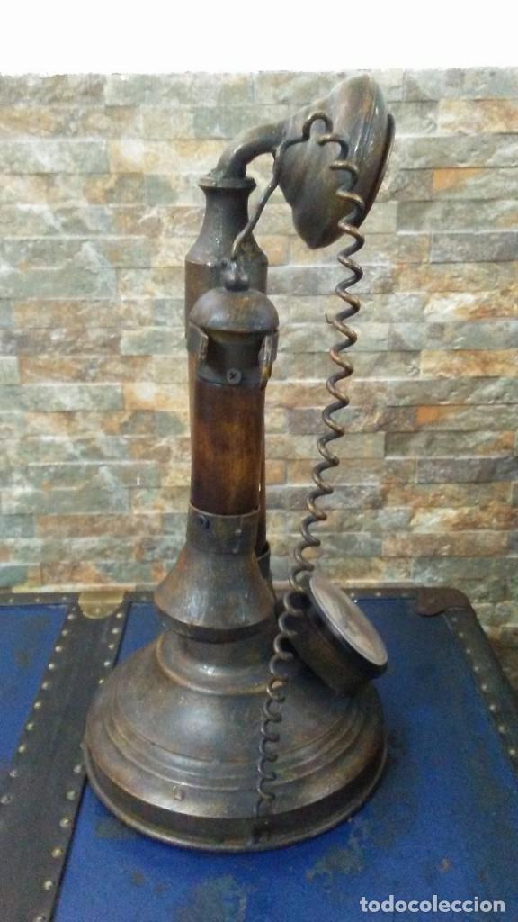 Vintage: RELOJ TEL&Eacute;FONO DE ATREZO (GRAHAM BELL) - Foto 7
