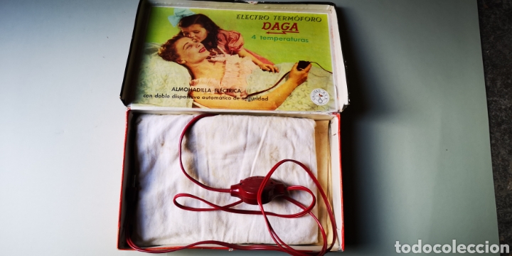 Vintage: Manta eletrica - Paga - Electro termoforo - Foto 2