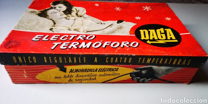 Vintage: Manta eletrica - Paga - Electro termoforo - Foto 5
