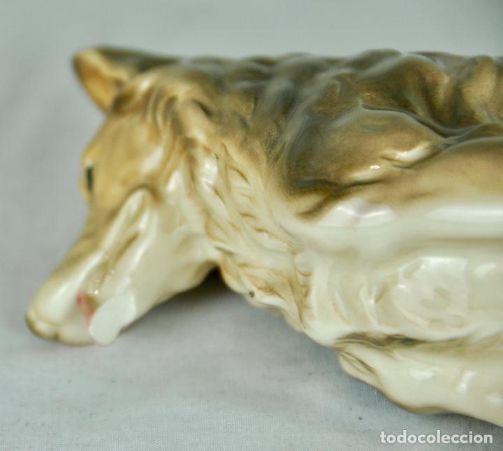 Vintage: Perro de porcelana peque&ntilde;o - Foto 8