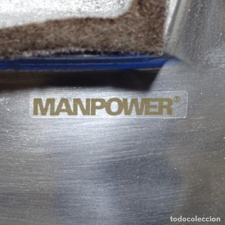 Vintage: Centro mesa bandeja metal manpower. - Foto 6
