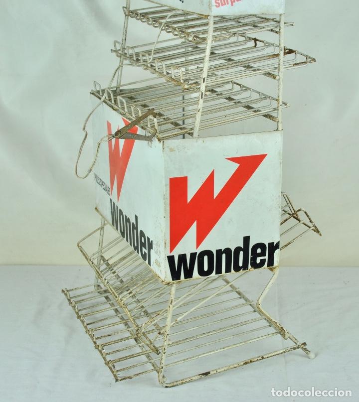 Vintage: Expositor franc&eacute;s Pilas Wonder - Foto 11