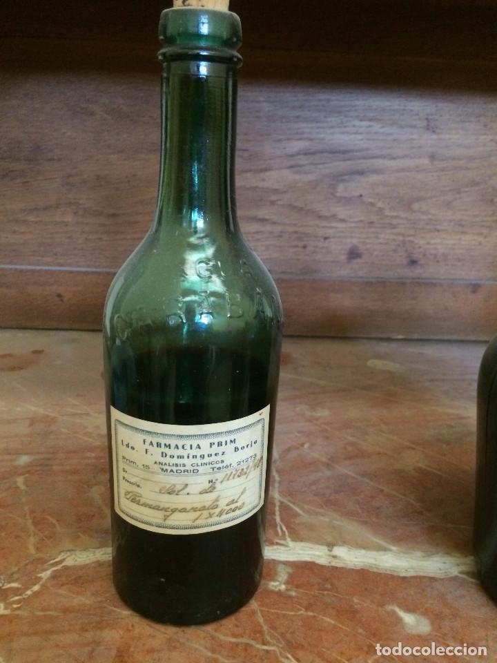 Vintage: TRES BOTELLAS ANTIGUAS - Foto 3