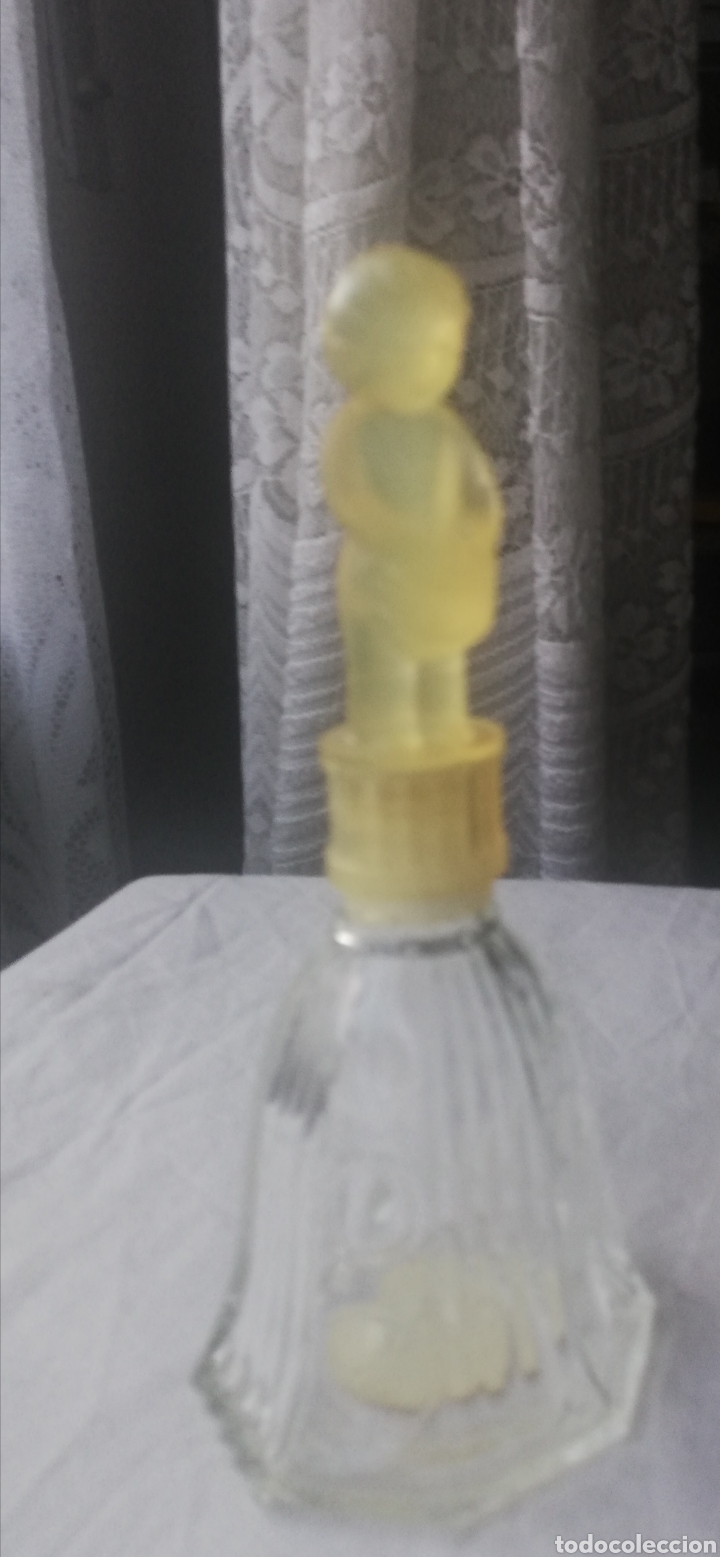 Vintage: Frasco de cristal en forma de campana de Avon - Foto 4