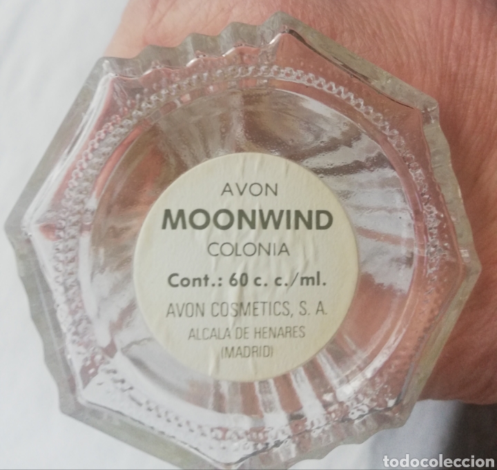 Vintage: Frasco de cristal en forma de campana de Avon - Foto 5