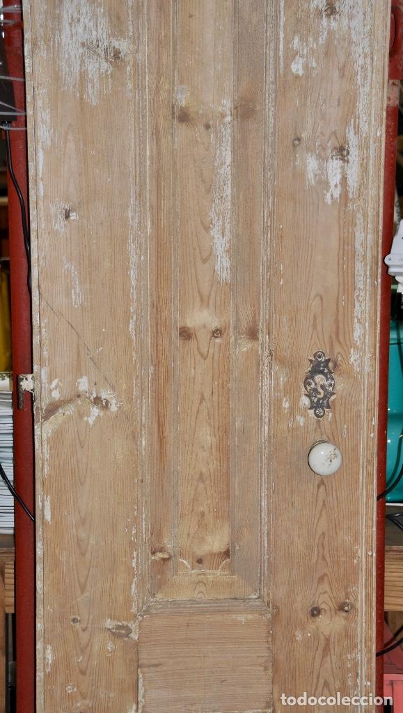 Vintage: Puerta en pino tea - Foto 3