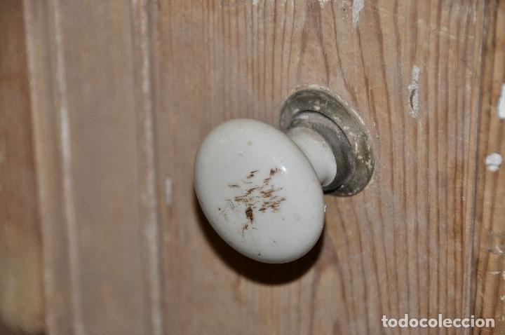 Vintage: Puerta en pino tea - Foto 6