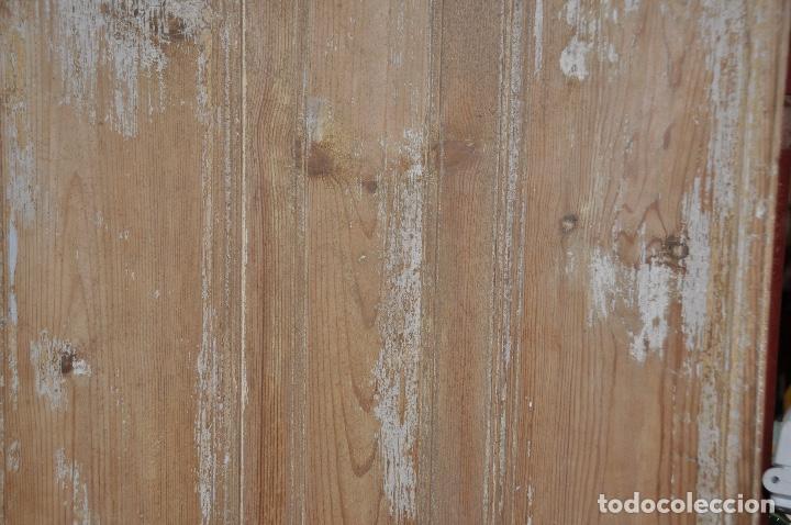 Vintage: Puerta en pino tea - Foto 7