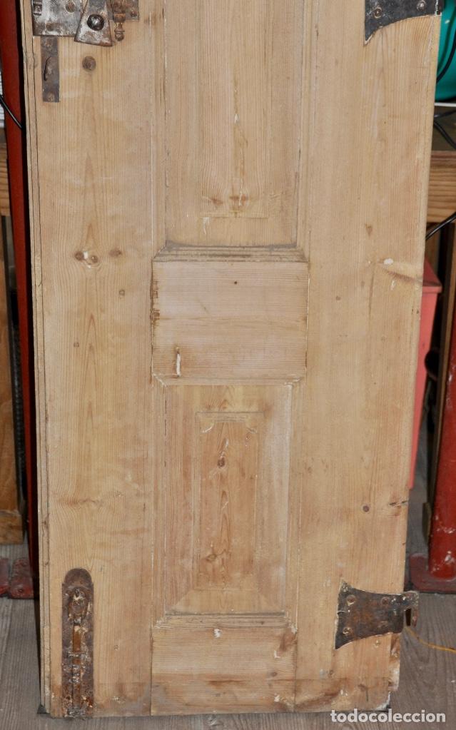Vintage: Puerta en pino tea - Foto 11