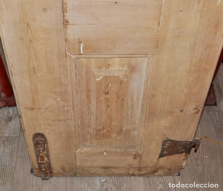Vintage: Puerta en pino tea - Foto 15