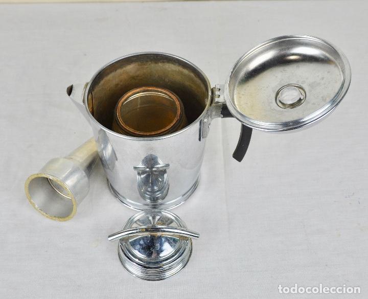 Vintage: Cafetera con tap&oacute;n de cristal grande - Foto 6
