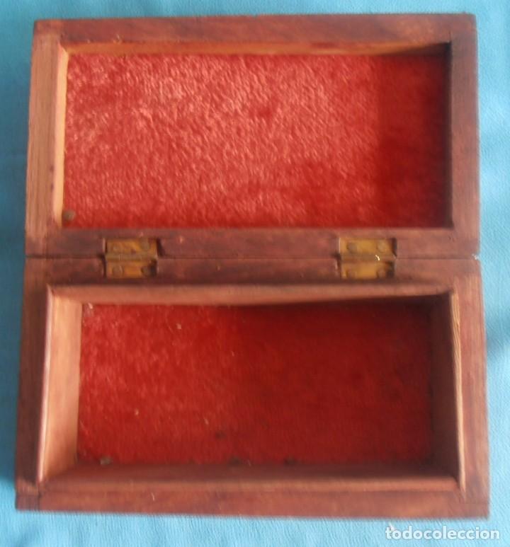 Vintage: CAJA DE MADERA TALLADA - Foto 3