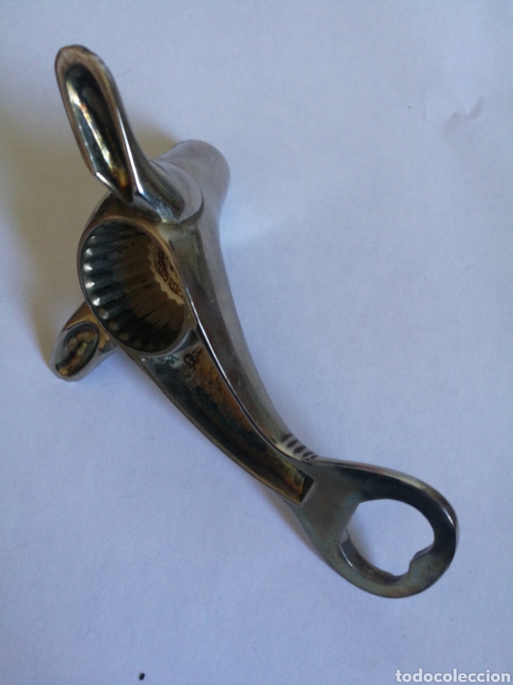 Vintage: Abrebotellas metal plateado - Foto 3