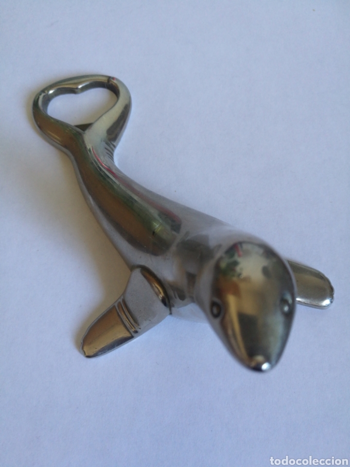 Vintage: Abrebotellas metal plateado - Foto 1