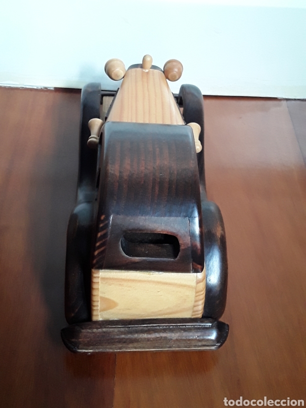 Vintage: COCHE MADERA ANTIGUO - Foto 4