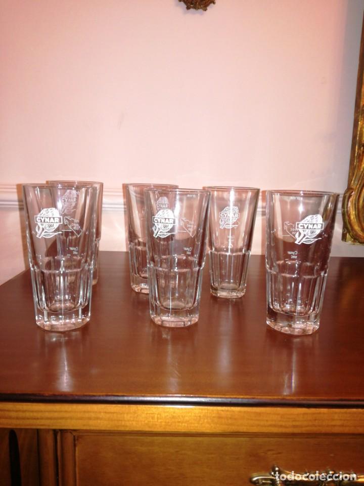 Vintage: 6 vasos   CYNAR vintage - Foto 1