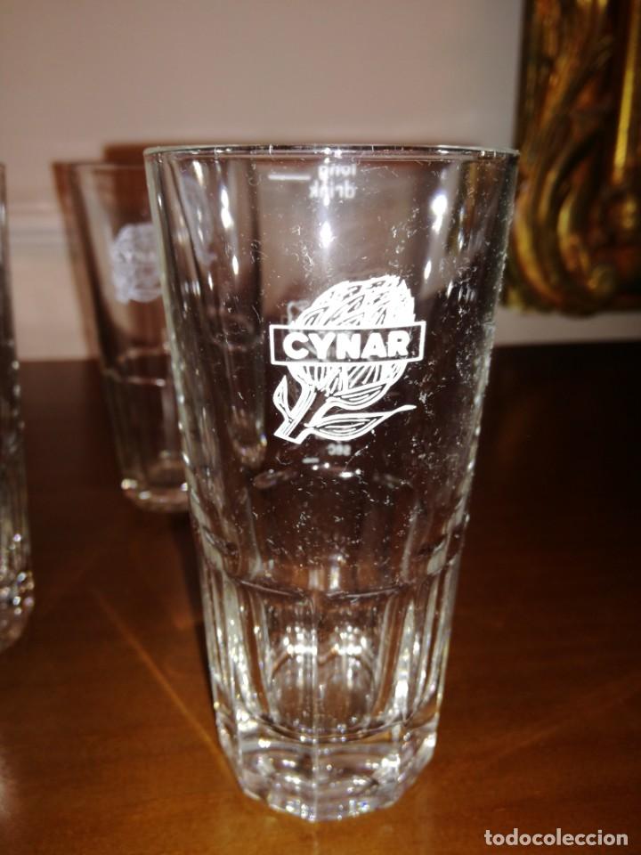 Vintage: 6 vasos   CYNAR vintage - Foto 2