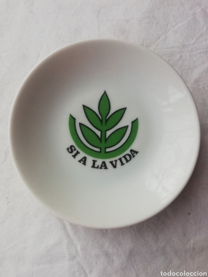 Vintage: Plato de porcelana peque&ntilde;o vintage