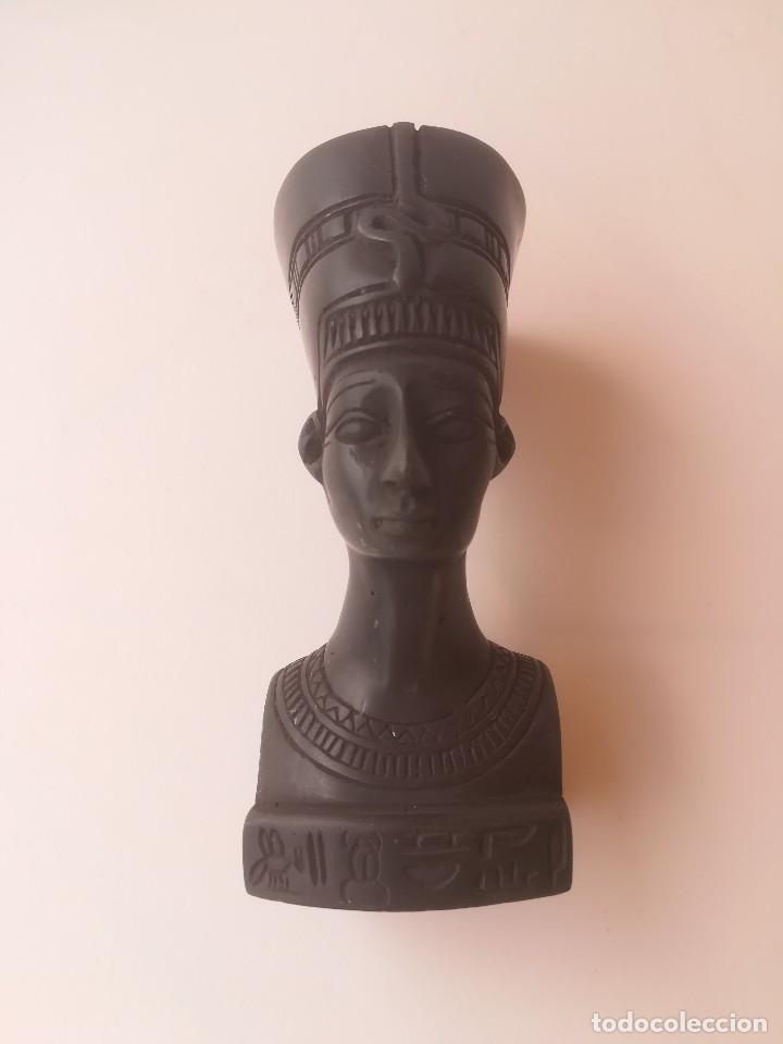 Vintage: BUSTO NEFERTITI PIEDRA - Foto 1