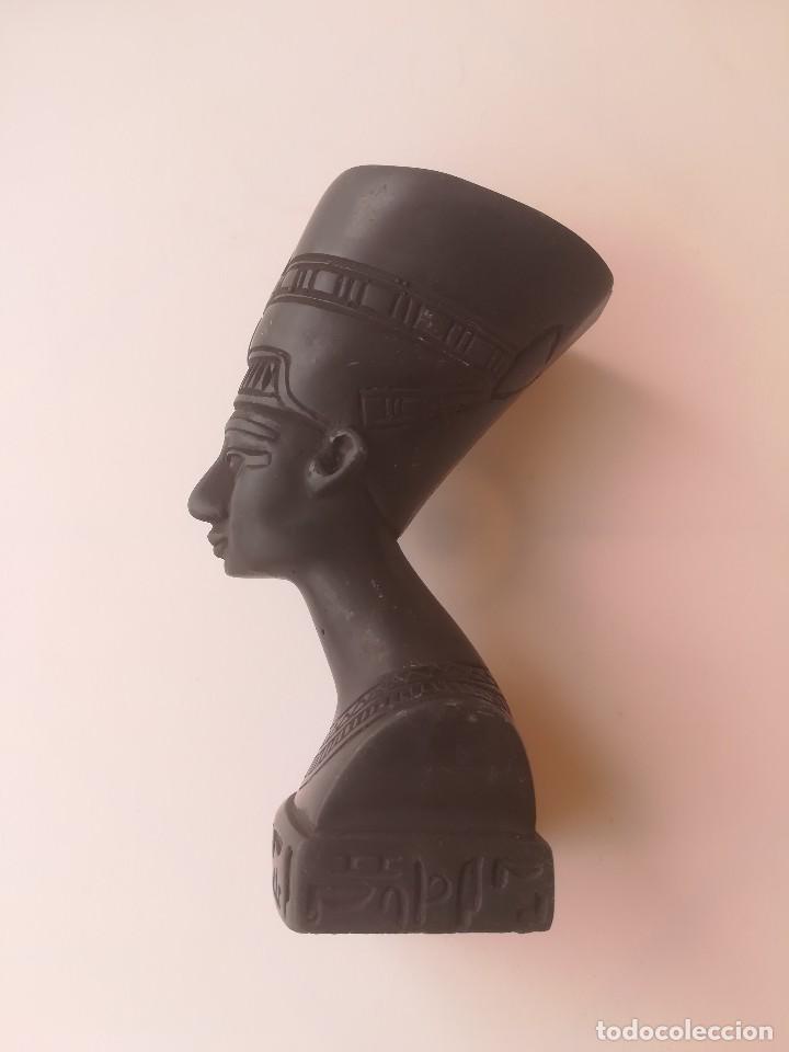 Vintage: BUSTO NEFERTITI PIEDRA - Foto 2