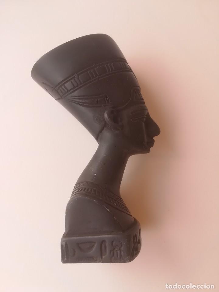 Vintage: BUSTO NEFERTITI PIEDRA - Foto 4