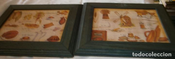 Vintage: dos cuadros para la cocina - Foto 1