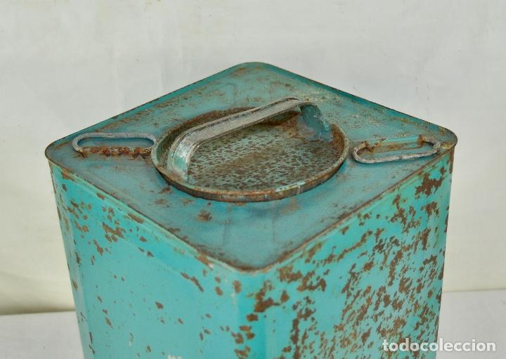 Vintage: Caja de lata en azul claro - Foto 5