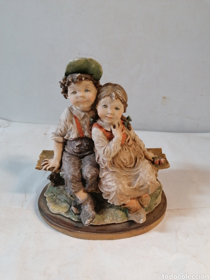 Vintage: Ni&ntilde;os sentados - Foto 1
