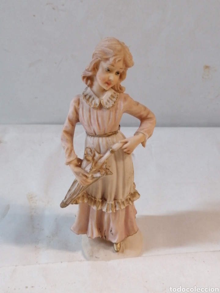 Vintage: Ni&ntilde;a paraguas - Foto 1