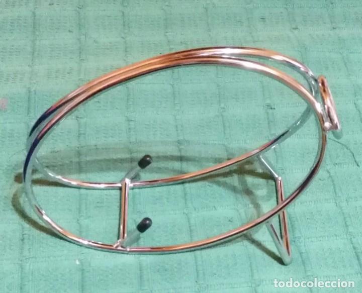 Vintage: Servidor / Soporte acero para botella - Foto 2