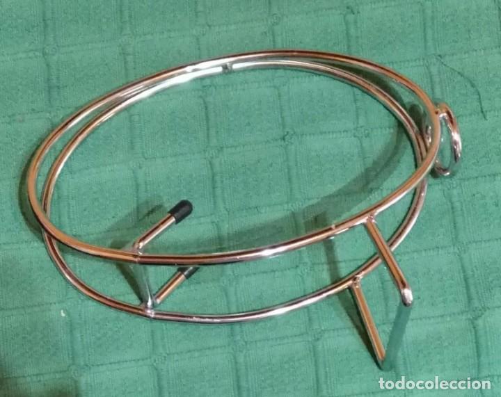 Vintage: Servidor / Soporte acero para botella - Foto 3