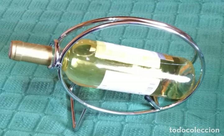 Vintage: Servidor / Soporte acero para botella - Foto 5