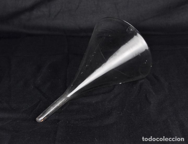 Vintage: Embudo de cristal 22,5 cm - Foto 4