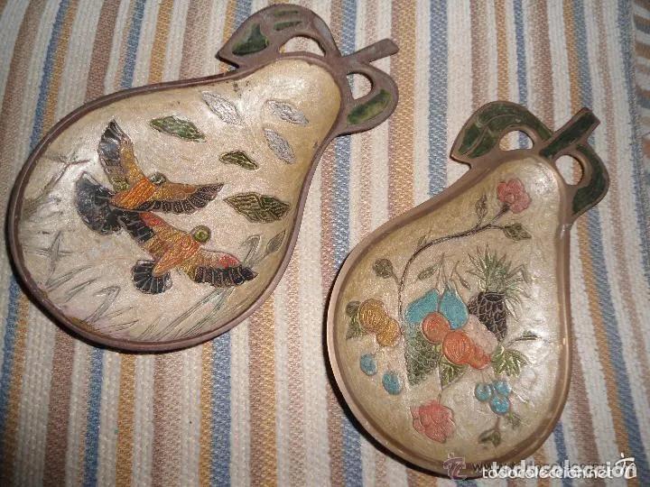 Vintage: ANTIGUO PATO MADERA Y PLUMAS DE CAREY - A&Ntilde;OS 60