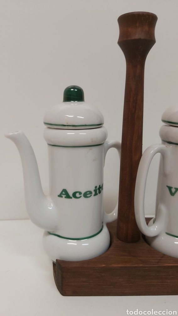 Vintage: Vinagrera porcelana Herrandiz - Foto 3