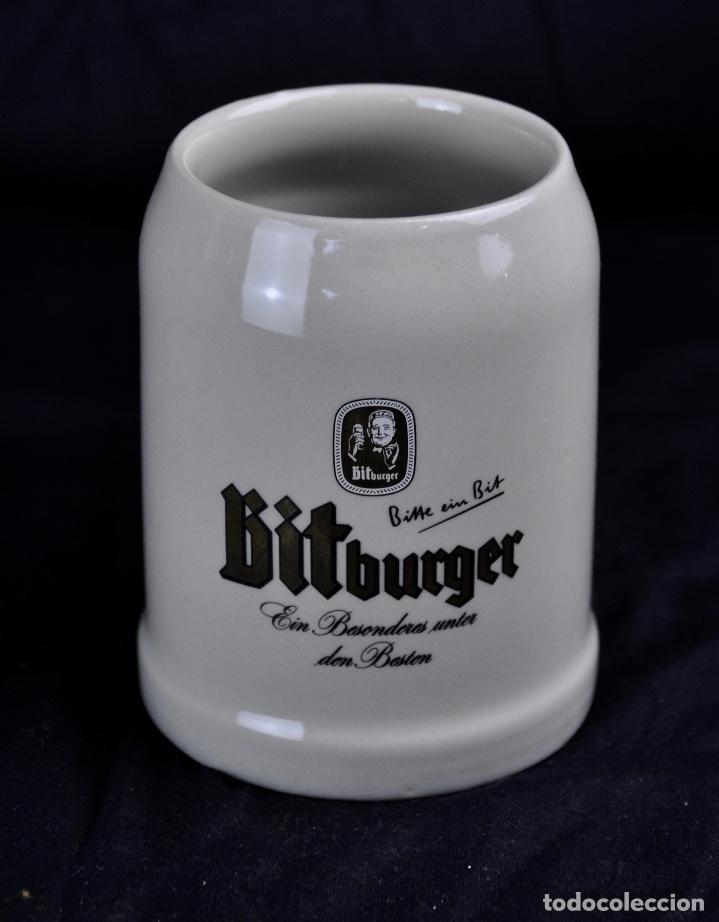 Vintage: Jarra de cerveza alemana Bitburger - Foto 1