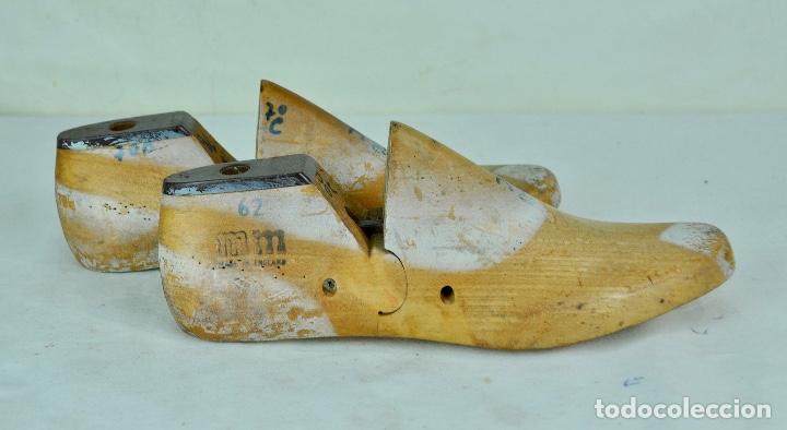 Vintage: Par hormas zapatos 70 C - Foto 3