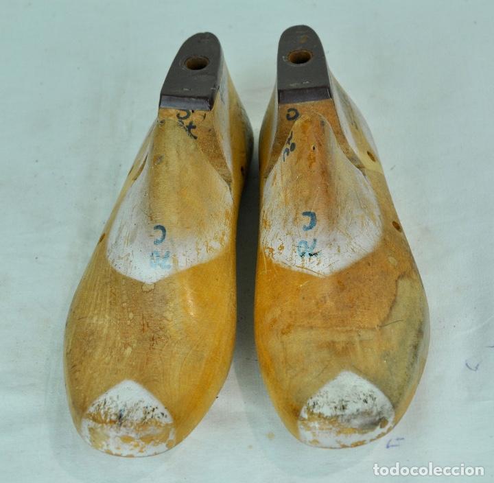 Vintage: Par hormas zapatos 70 C - Foto 9