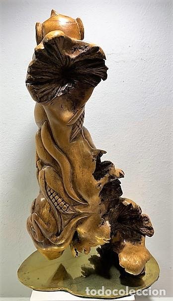 Vintage: Escultura de madera de raiz. - Foto 3