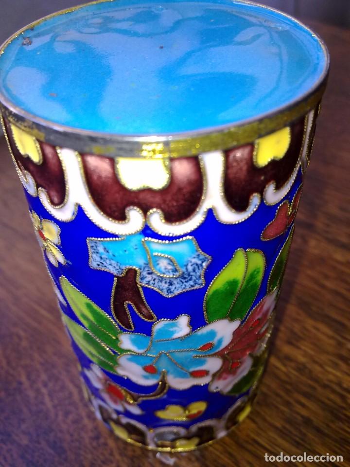 Vintage: ESMALTE TIPO CLOISONNE , LOTE DE CUATRO. - Foto 10