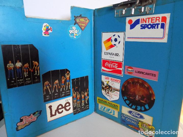 Vintage: CARPETA ESTUDIANTE A&Ntilde;OS 80 - Foto 3