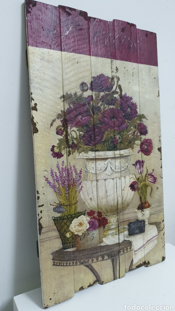 Vintage: Cuadro floral. - Foto 3