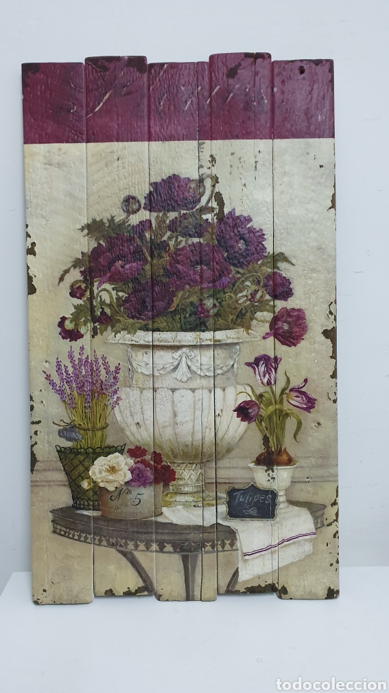 Vintage: Cuadro floral. - Foto 1