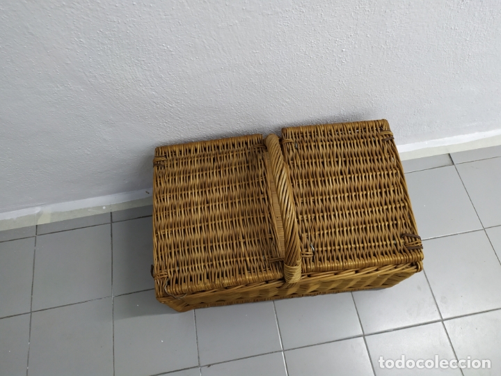 Vintage: Cesta picnic a estrenar sin usar - Foto 21