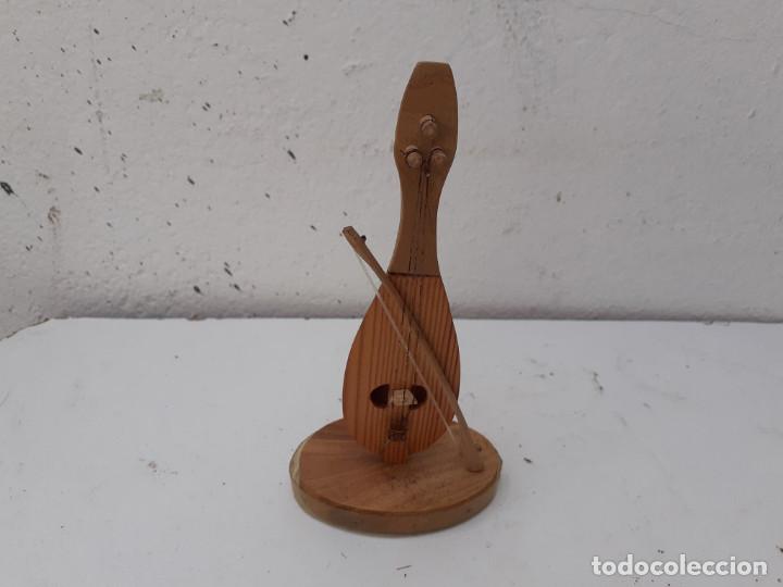 Vintage: instrumento musical en madera decoracion - Foto 1