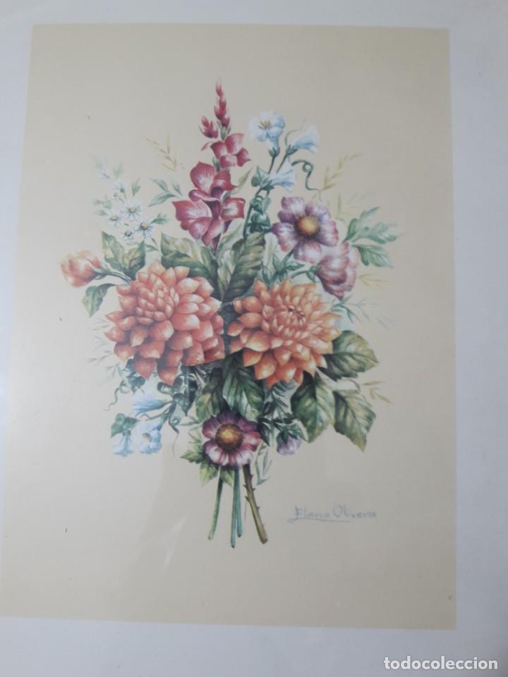 Vintage: Florero enmarcado - Foto 2