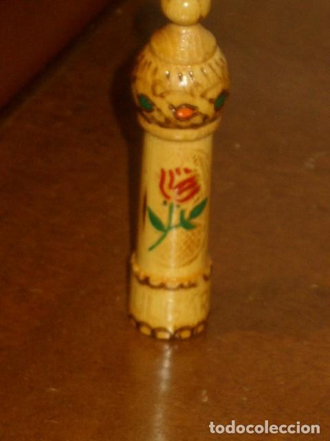 Vintage: ALFILETERO DE MADERA,CIERRE DE ROSCA.*1* - Foto 2