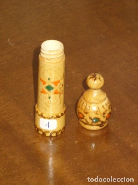 Vintage: ALFILETERO DE MADERA,CIERRE DE ROSCA.*1* - Foto 6