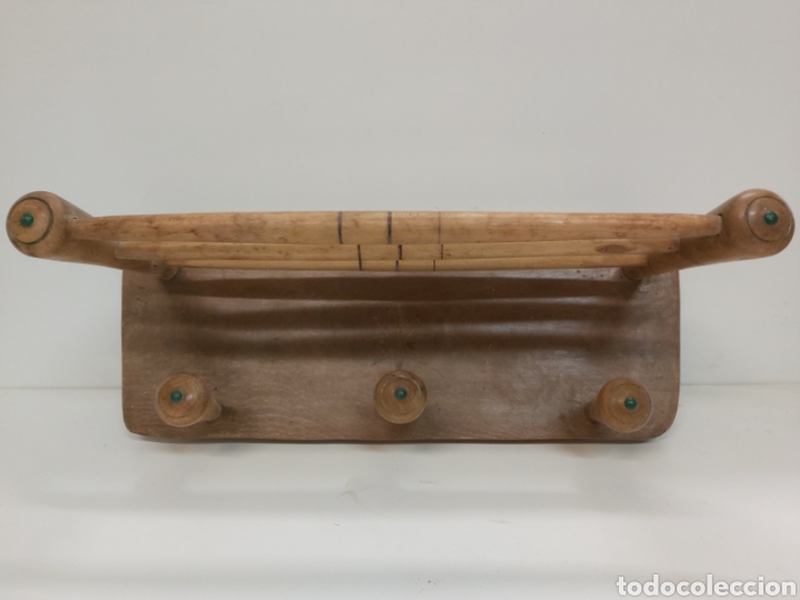 Vintage: Estante perchero madera - Foto 3